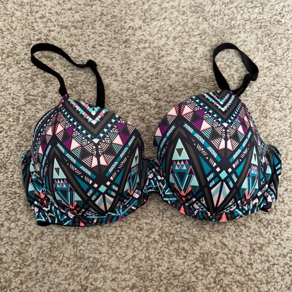 Pink bra